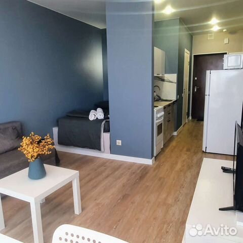 

Квартира-студия, 30 м², 2 кровати