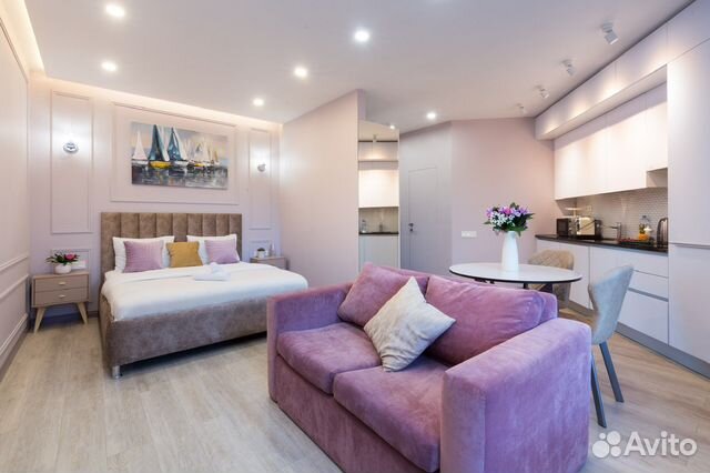 

Квартира-студия, 33 м², 3 кровати