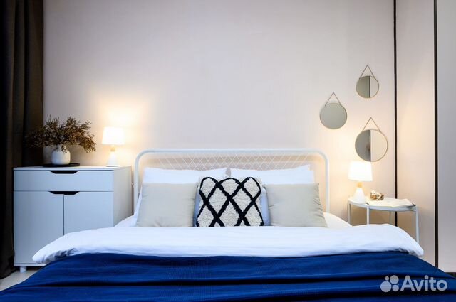 

1-к. квартира, 34 м², 2 кровати