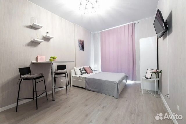 

Квартира-студия в апарт-отеле, 23 м², 1 кровать