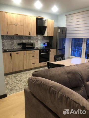 

1-к. квартира, 60 м², 2 кровати