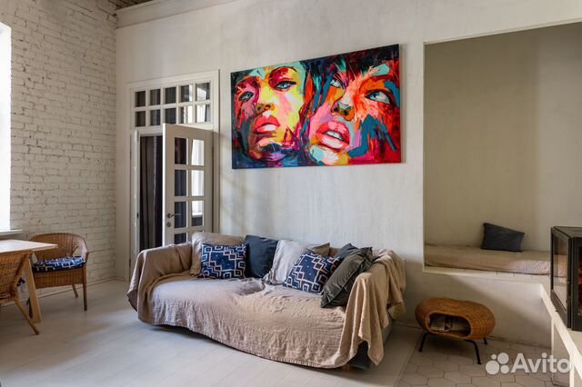

1-к. квартира, 60 м², 1 кровать