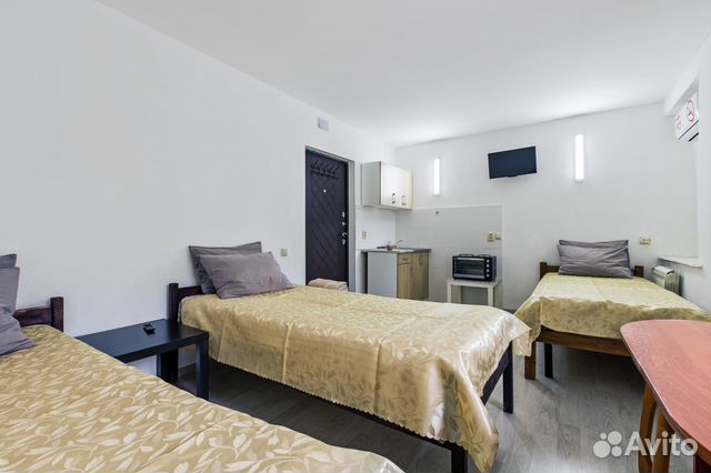

Квартира-студия, 20 м², 3 кровати