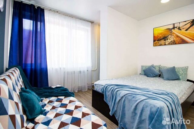 

Квартира-студия, 28 м², 2 кровати
