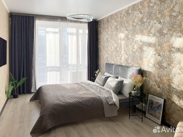 

1-к. квартира, 45 м², 3 кровати