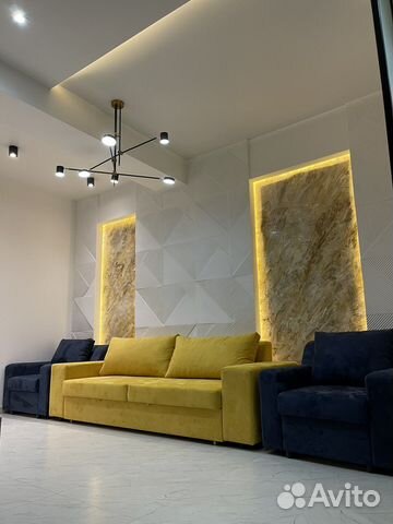 

Квартира-студия, 50 м², 2 кровати