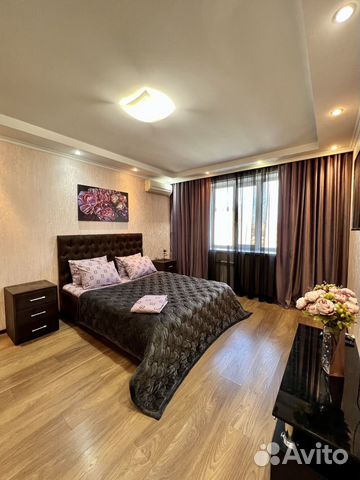 

1-к. квартира, 60 м², 2 кровати