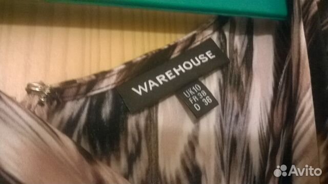 Платье Warehouse леопард