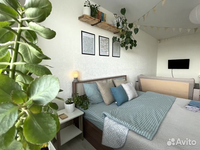 

1-к. квартира, 30 м², 2 кровати