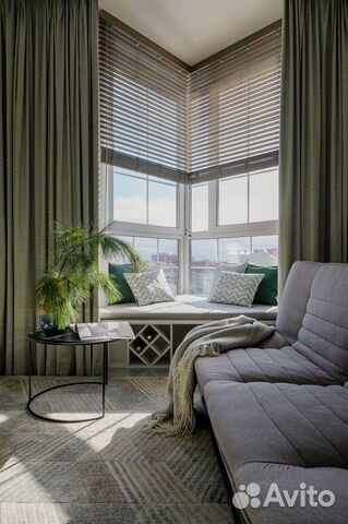 

Квартира-студия, 37 м², 2 кровати