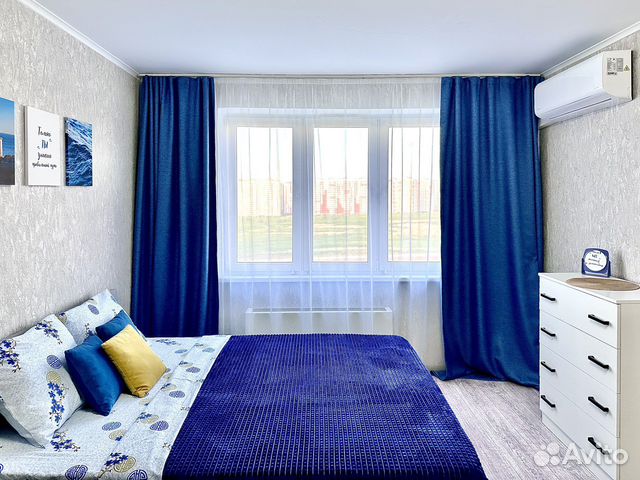 

1-к. квартира, 38 м², 2 кровати