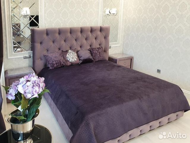 

1-к. квартира, 45 м², 2 кровати