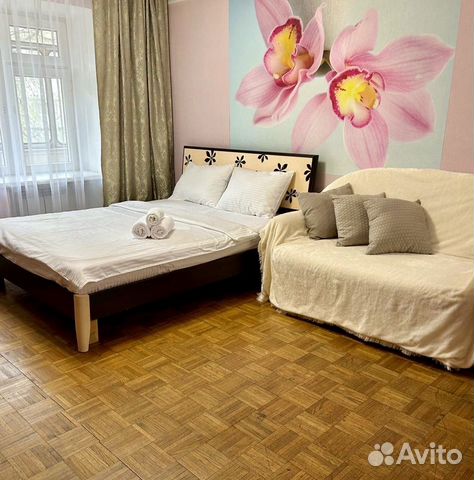 

2-к. квартира, 45 м², 3 кровати