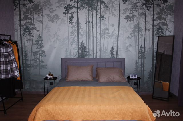 

1-к. квартира, 44 м², 1 кровать