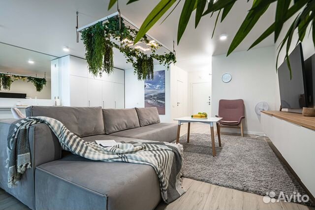 

1-к. квартира, 74 м², 2 кровати