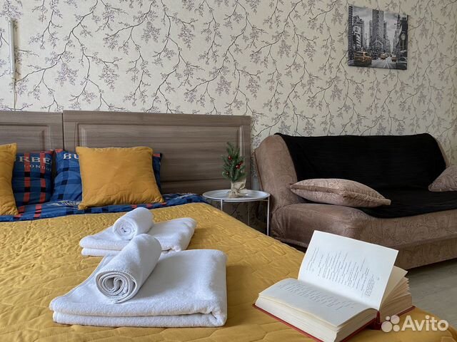 

1-к. квартира в апарт-отеле, 44 м², 3 кровати