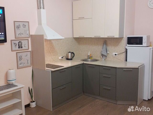 

Квартира-студия, 28 м², 2 кровати