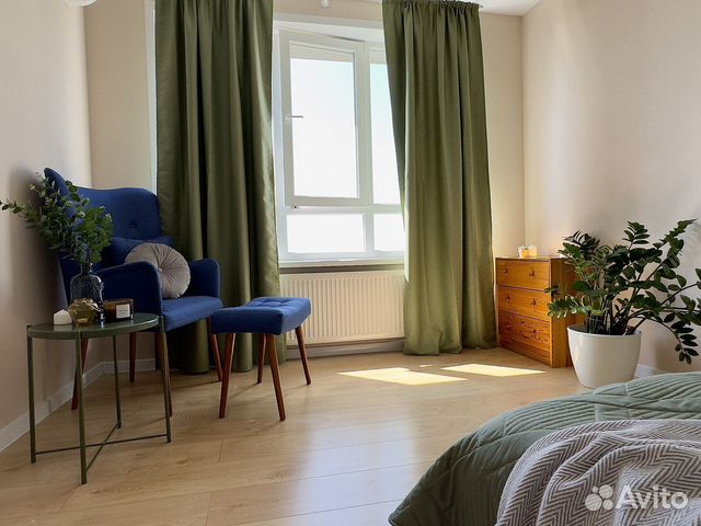 

2-к. квартира, 45 м², 2 кровати