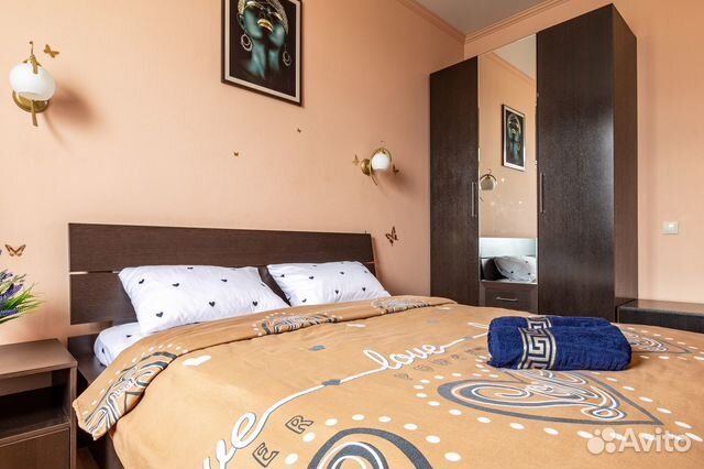 

2-к. квартира, 48 м², 2 кровати