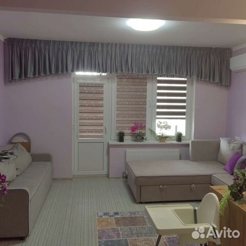 

Квартира-студия, 34 м², 2 кровати