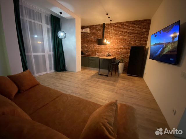 

Квартира-студия, 30 м², 2 кровати