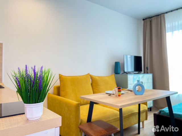 

Квартира-студия, 28 м², 2 кровати