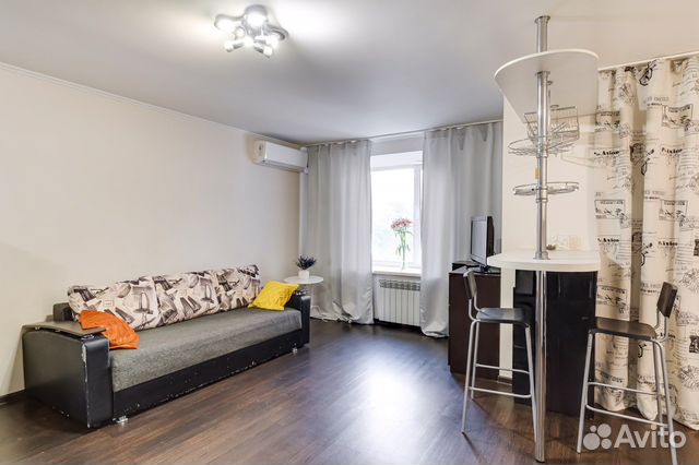 

Квартира-студия, 42 м², 2 кровати