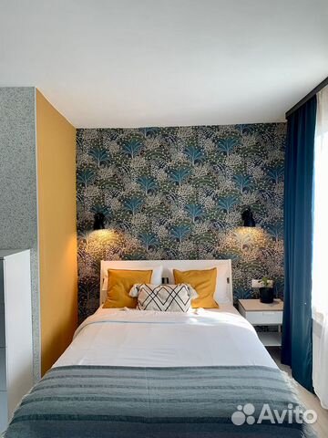 

1-к. квартира, 38 м², 2 кровати