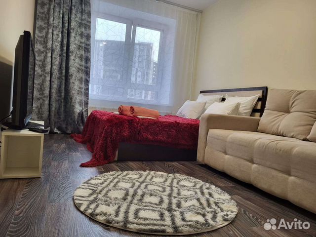 

1-к. квартира, 34 м², 2 кровати