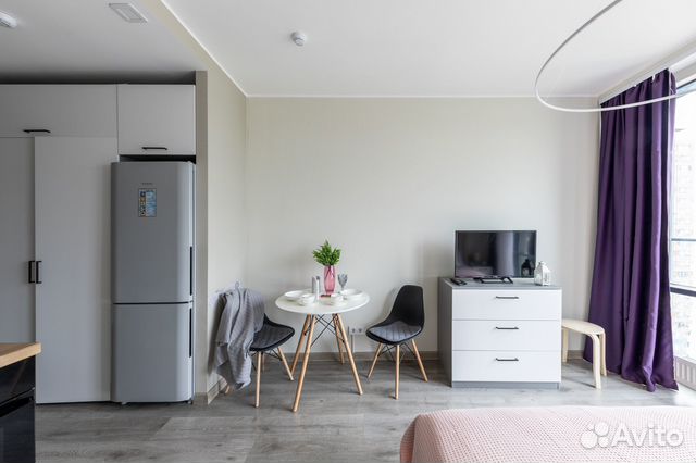 

Квартира-студия, 24 м², 1 кровать