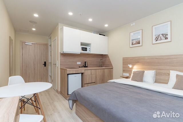 

Квартира-студия, 18,5 м², 1 кровать