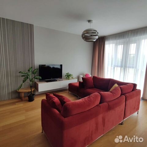 

2-к. квартира, 77 м², 2 кровати