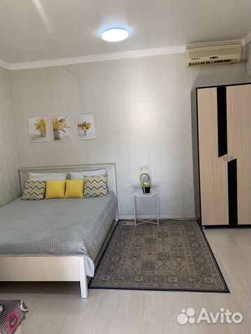 

Квартира-студия, 33 м², 2 кровати
