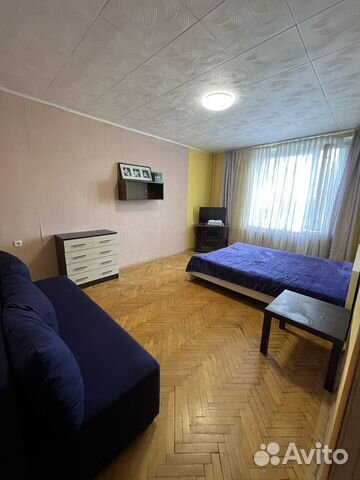 

1-к. квартира, 40 м², 2 кровати