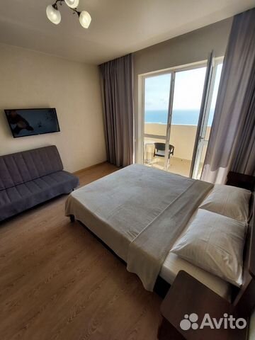 

Квартира-студия, 35 м², 2 кровати