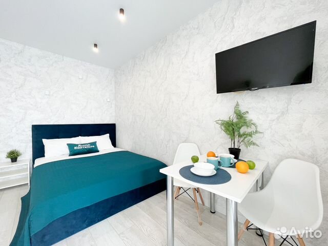 

Квартира-студия, 32 м², 2 кровати