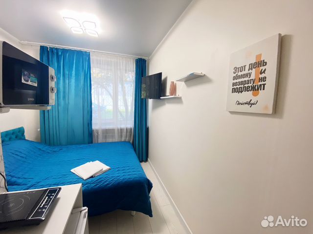

Квартира-студия, 17 м², 1 кровать