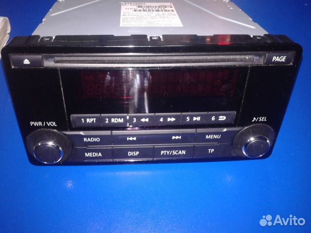 Магнитола Mitsubishi Lancer new с флешкой 870А689