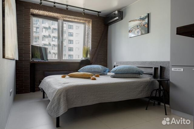 

Квартира-студия, 25 м², 2 кровати
