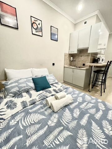 

Квартира-студия, 17 м², 1 кровать