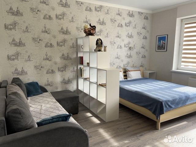 

1-к. квартира, 42 м², 2 кровати