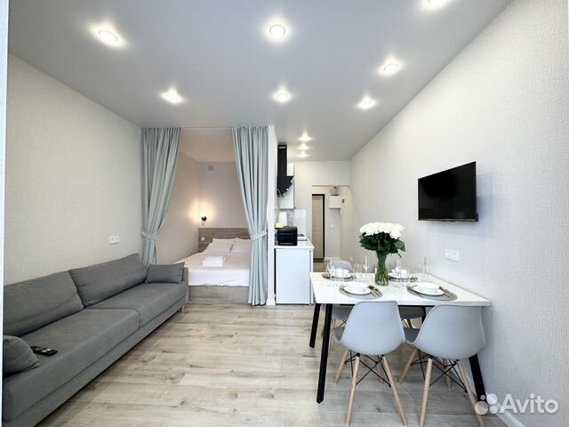 

Квартира-студия, 32 м², 2 кровати