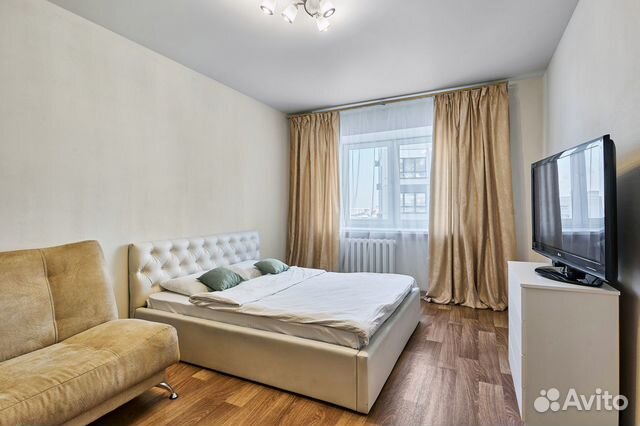 

1-к. квартира, 53 м², 2 кровати