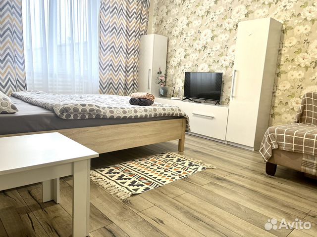 

1-к. квартира, 30 м², 2 кровати