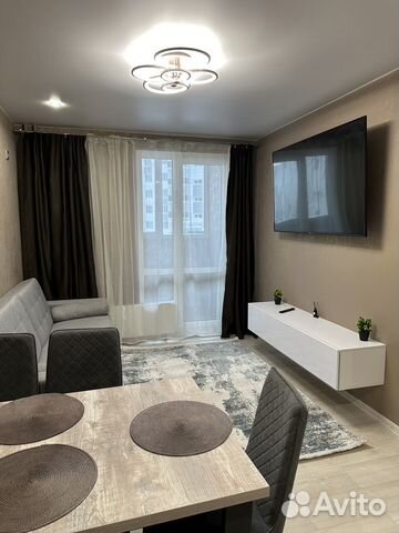 

1-к. квартира, 39 м², 2 кровати