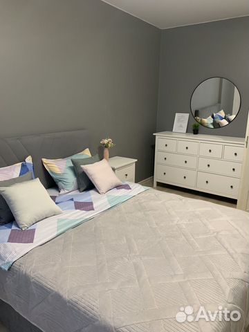 

1-к. квартира, 40 м², 2 кровати