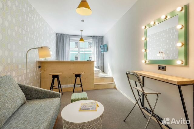 

Квартира-студия, 26 м², 2 кровати
