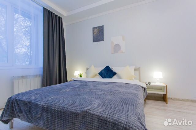 

1-к. квартира, 42 м², 2 кровати