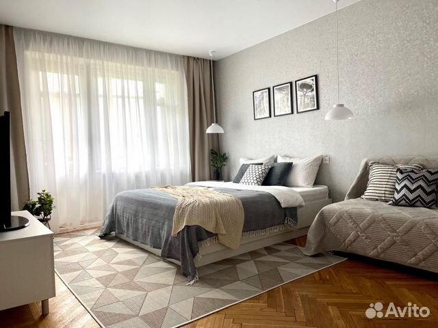 

1-к. квартира, 38 м², 2 кровати