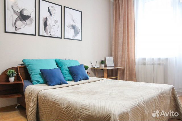 

1-к. квартира, 42,9 м², 2 кровати